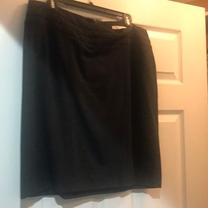 Cabi ponte grey pencil skirt